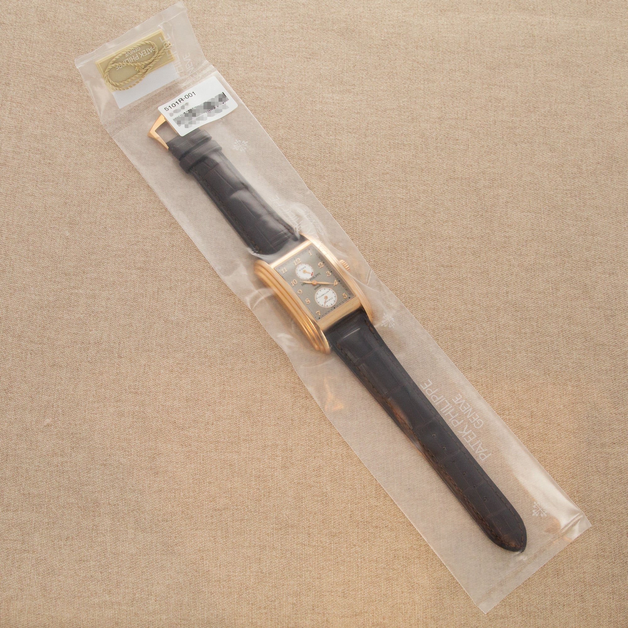 Patek Philippe Rose Gold 10-Day Tourbillon Watch Ref. 5101, Single Sealed