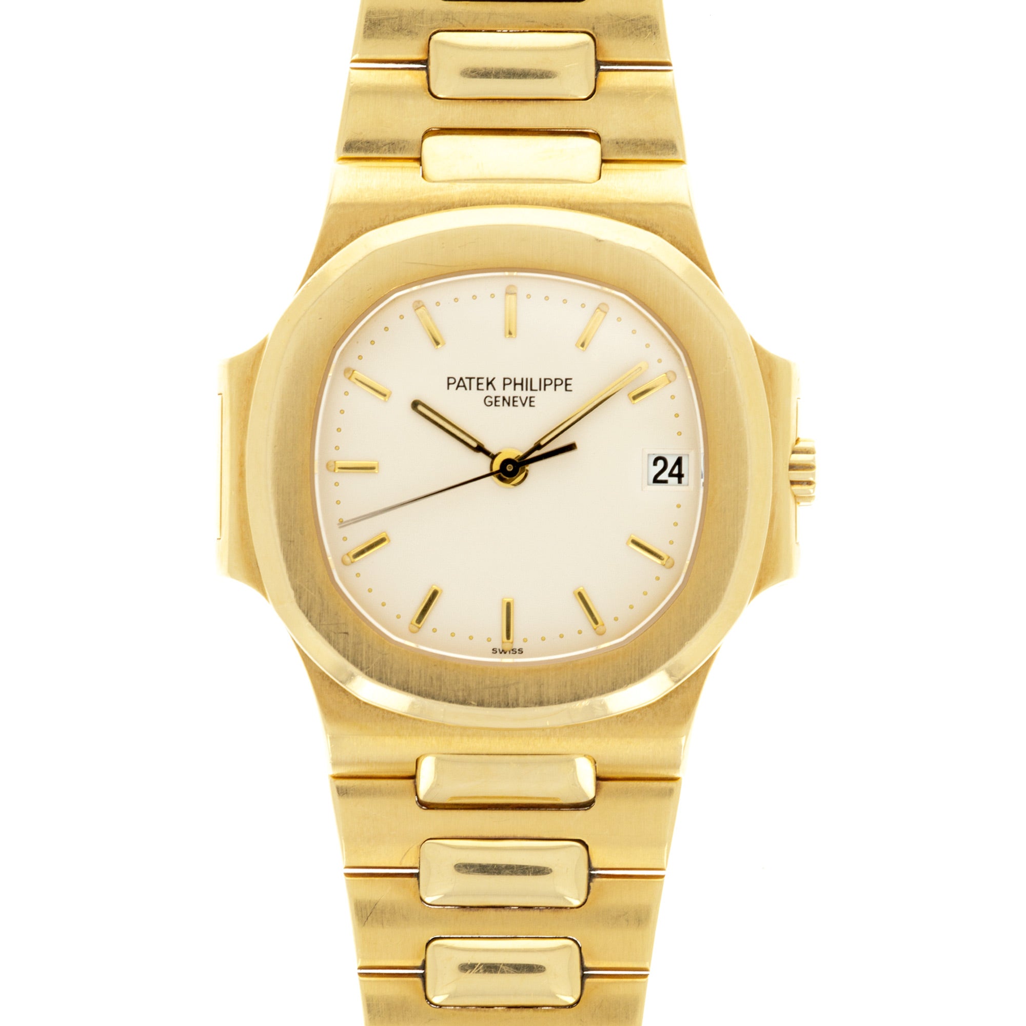 Patek Philippe Yellow Gold Nautilus Watch Ref. 3800