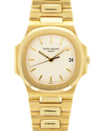 Patek Philippe Yellow Gold Nautilus Watch Ref. 3800
