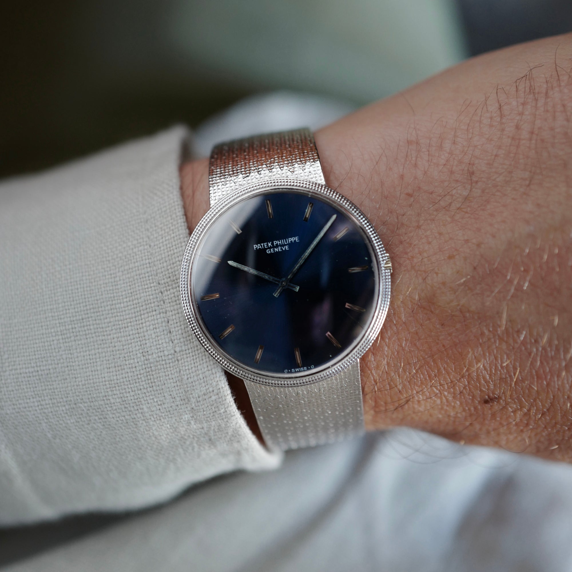 Patek Philippe - Patek Philippe White Gold Calatrava Watch Ref. 3588 - The Keystone Watches