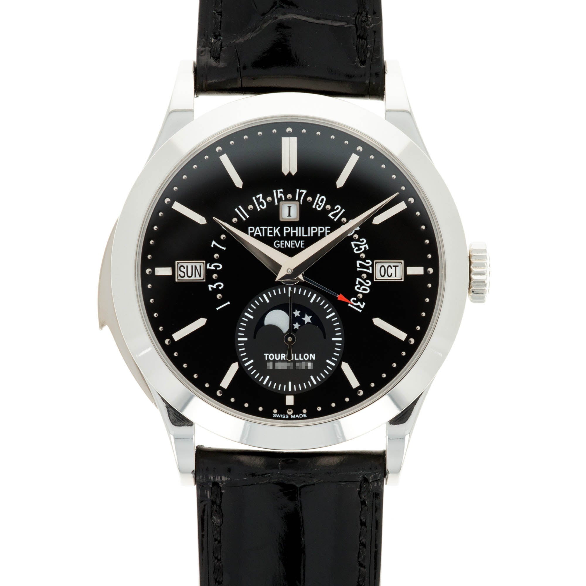 Patek Philippe Platinum Minute Repeater Perpetual Calendar Watch Ref. 5216