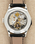 Patek Philippe Platinum Minute Repeater Perpetual Calendar Watch Ref. 5216