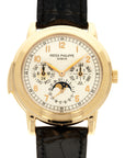 Patek Philippe - Patek Philippe Rose Gold Perpetual Minute Repeater Watch Ref. 5074, Double Sealed - The Keystone Watches