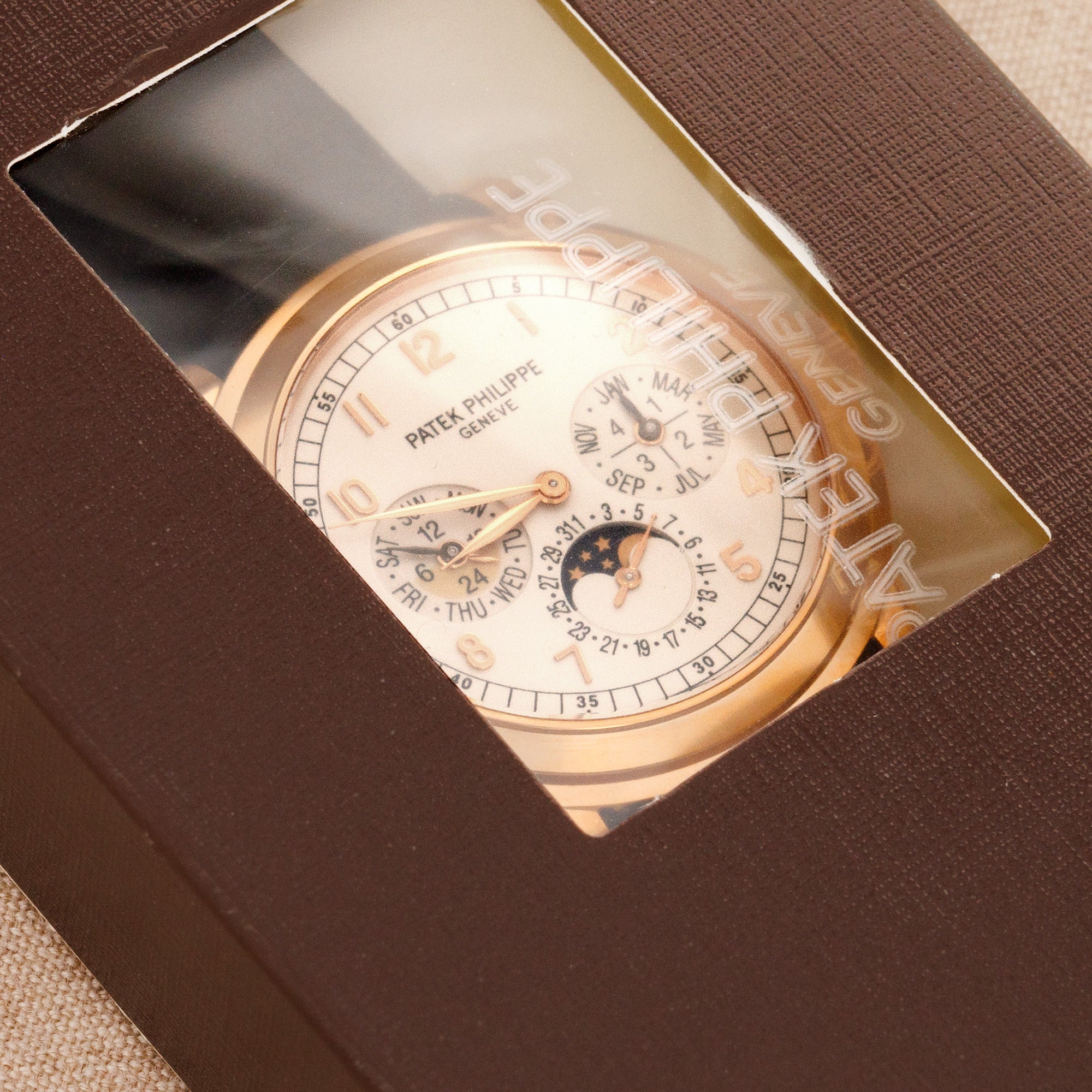 Patek Philippe - Patek Philippe Rose Gold Perpetual Minute Repeater Watch Ref. 5074, Double Sealed - The Keystone Watches