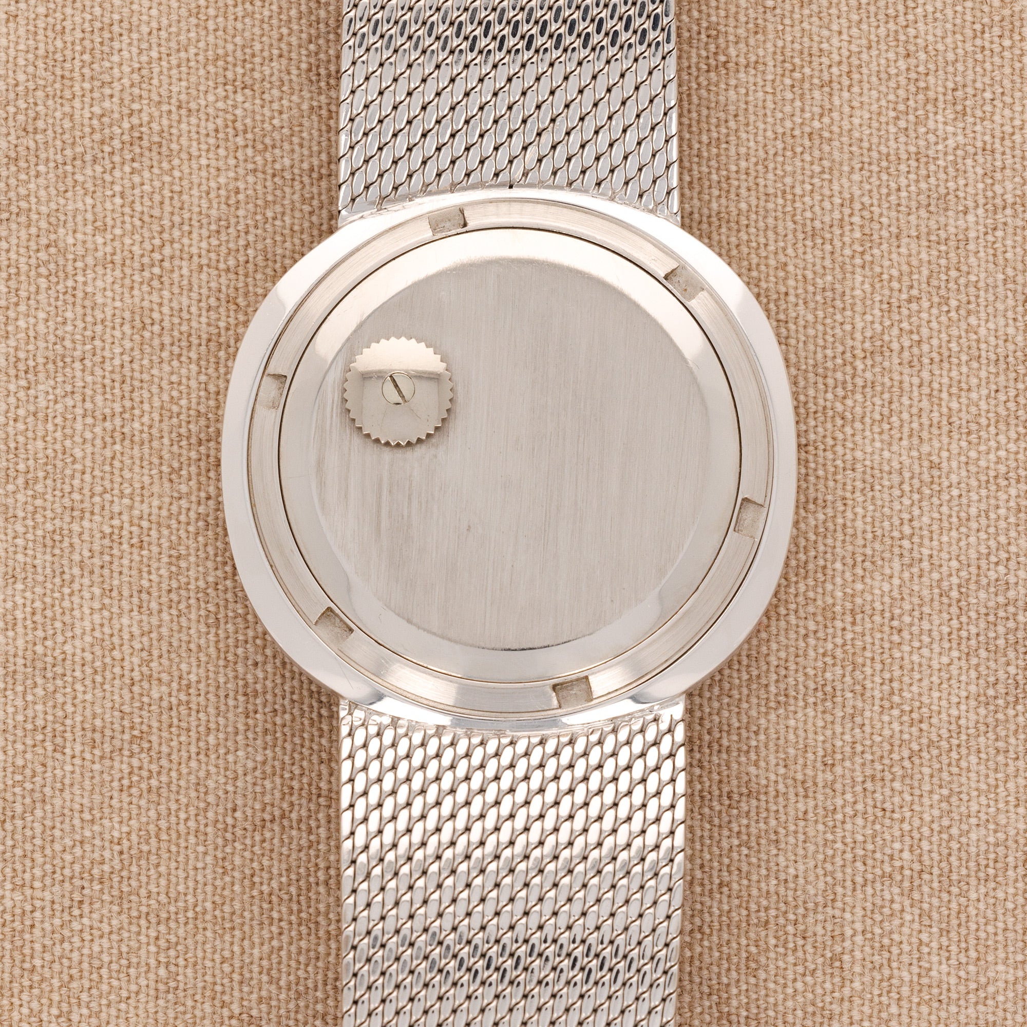 Patek Philippe - Patek Philippe White Gold Automatic Backwind Golden Circle Watch Ref. 3586 - The Keystone Watches
