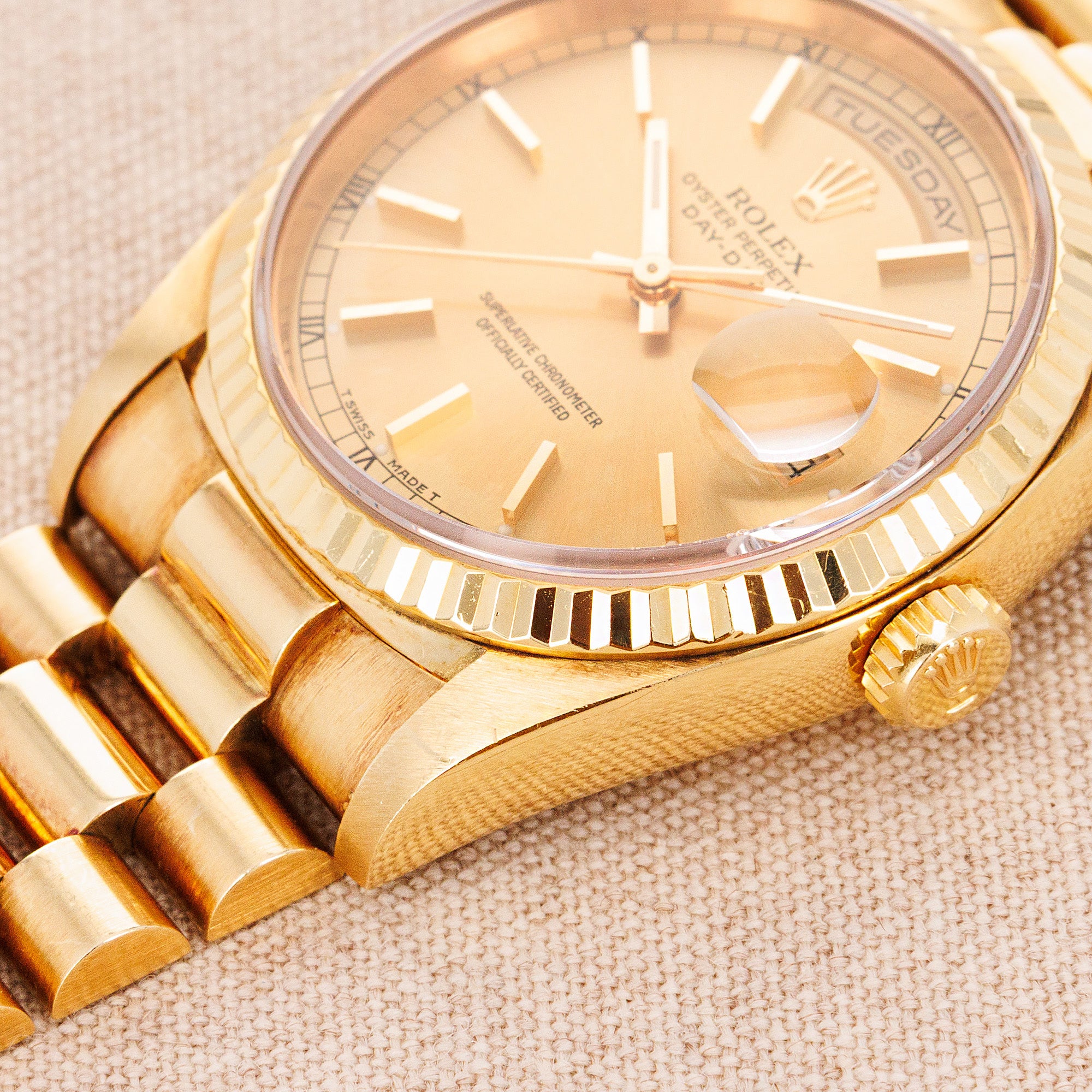 Rolex Yellow Gold Day-Date Ref. 18238 in Original Condition