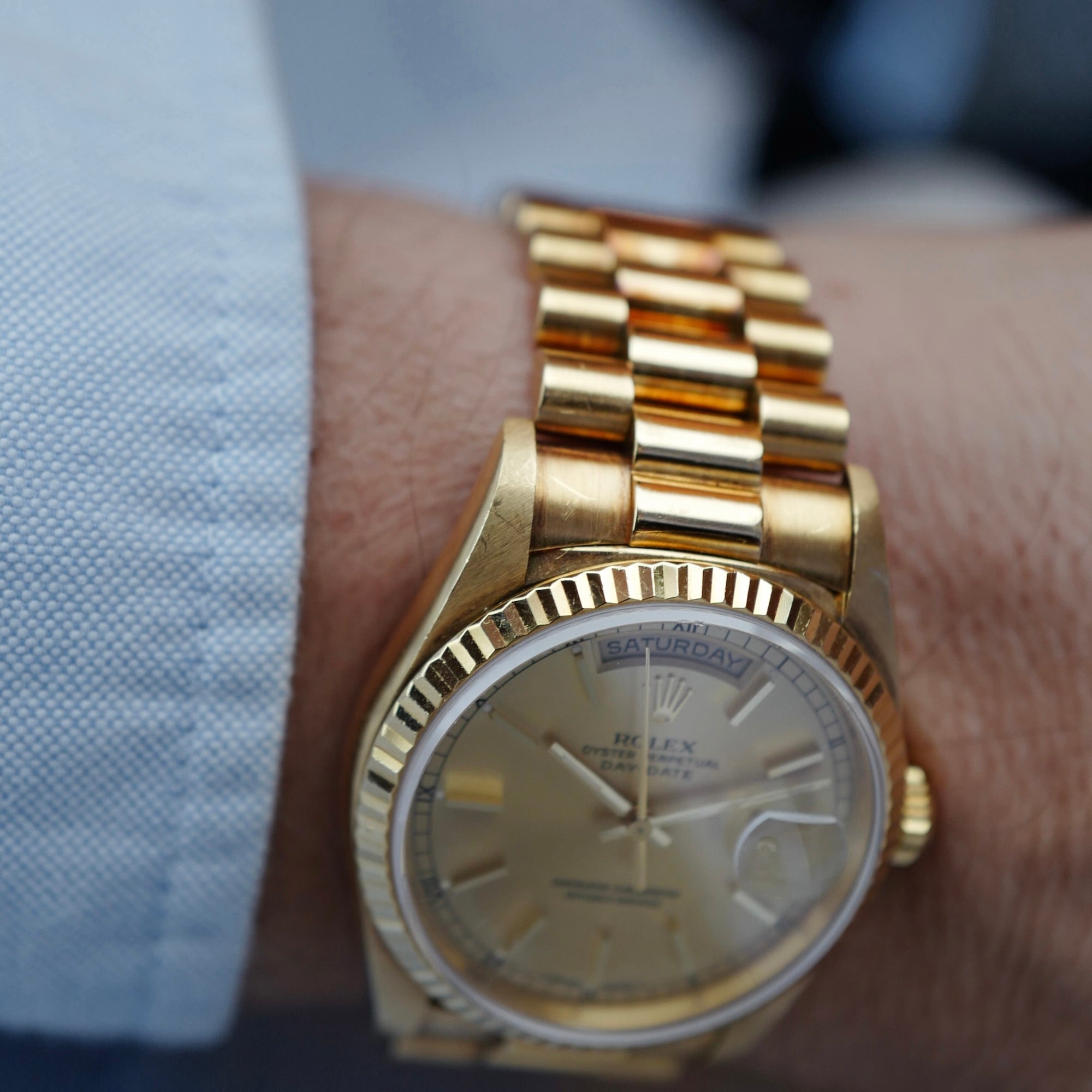 Rolex Yellow Gold Day-Date Ref. 18238 in Original Condition