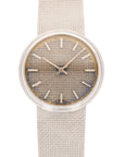 Patek Philippe - Patek Philippe White Gold Backwind Calatrava Ref. 3563 with Original Warranty - The Keystone Watches