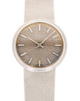 Patek Philippe White Gold Backwind Calatrava Ref. 3563 with Original Warranty