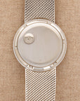 Patek Philippe - Patek Philippe White Gold Backwind Calatrava Ref. 3563 with Original Warranty - The Keystone Watches