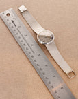 Patek Philippe - Patek Philippe White Gold Backwind Calatrava Ref. 3563 with Original Warranty - The Keystone Watches