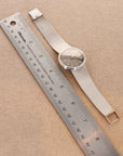 Patek Philippe White Gold Backwind Calatrava Ref. 3563 with Original Warranty