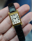 Cartier Yellow Gold Tank Obus