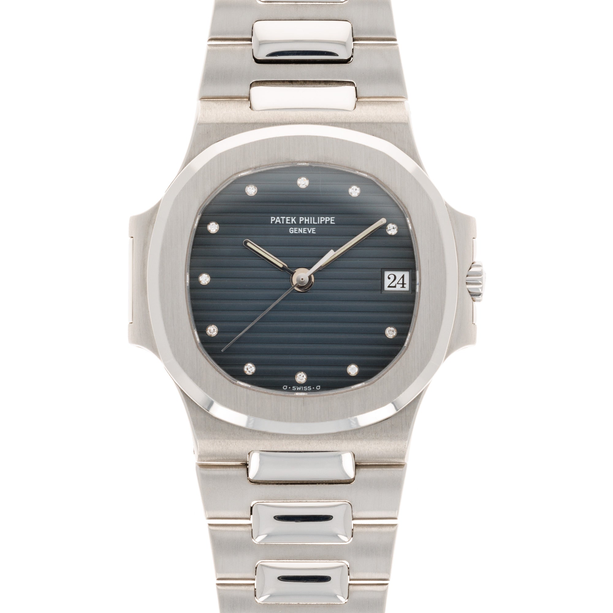 Patek Philippe - Patek Philippe Platinum Nautilus Watch Ref. 3800 - The Keystone Watches