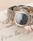 Patek Philippe - Patek Philippe Platinum Nautilus Watch Ref. 3800 - The Keystone Watches