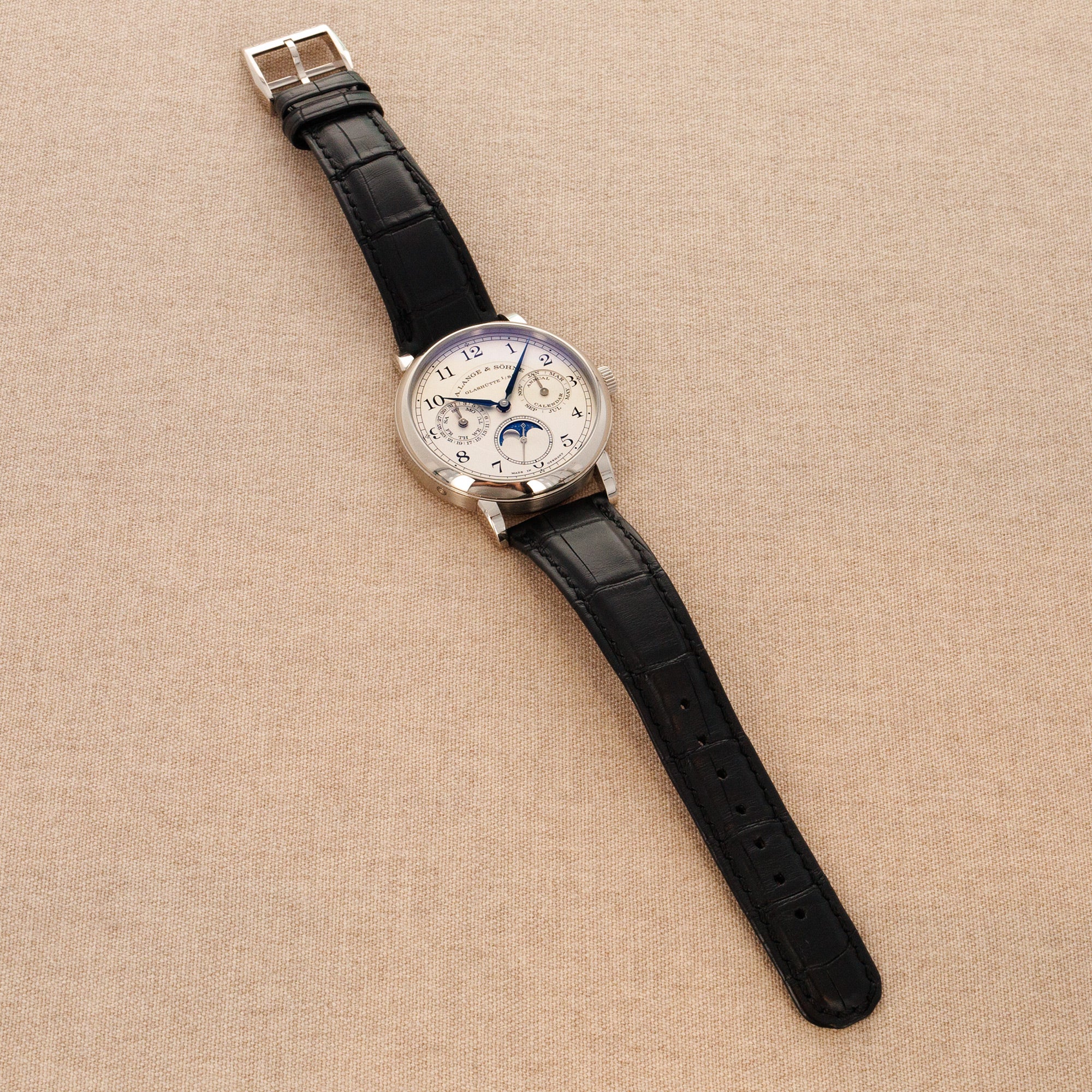 A. Lange & Sohne White Gold 1815 Annual Calendar Watch Ref. 238.026