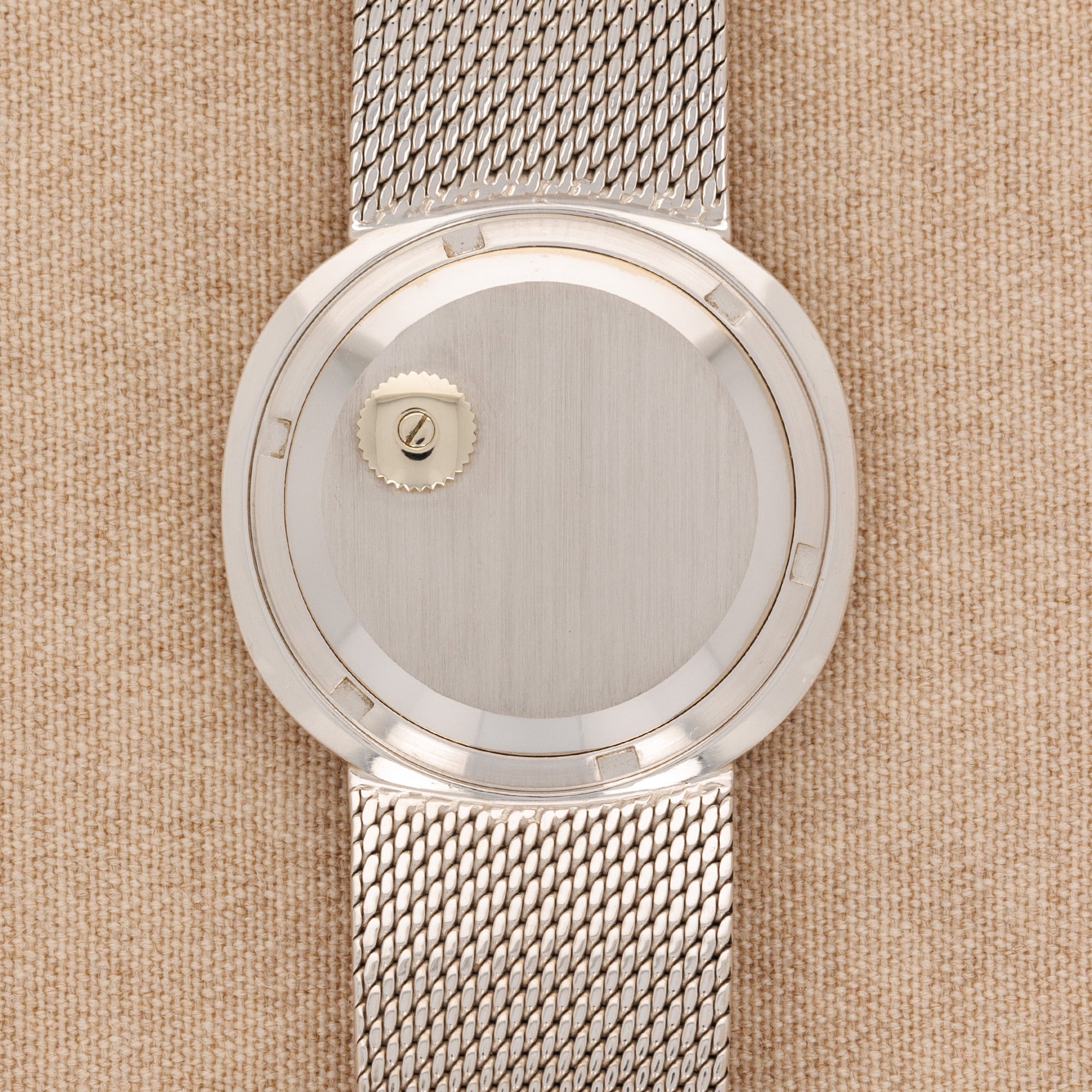 Patek Philippe - Patek Philippe White Gold Automatic Backwind Golden Circle Watch Ref. 3586 - The Keystone Watches