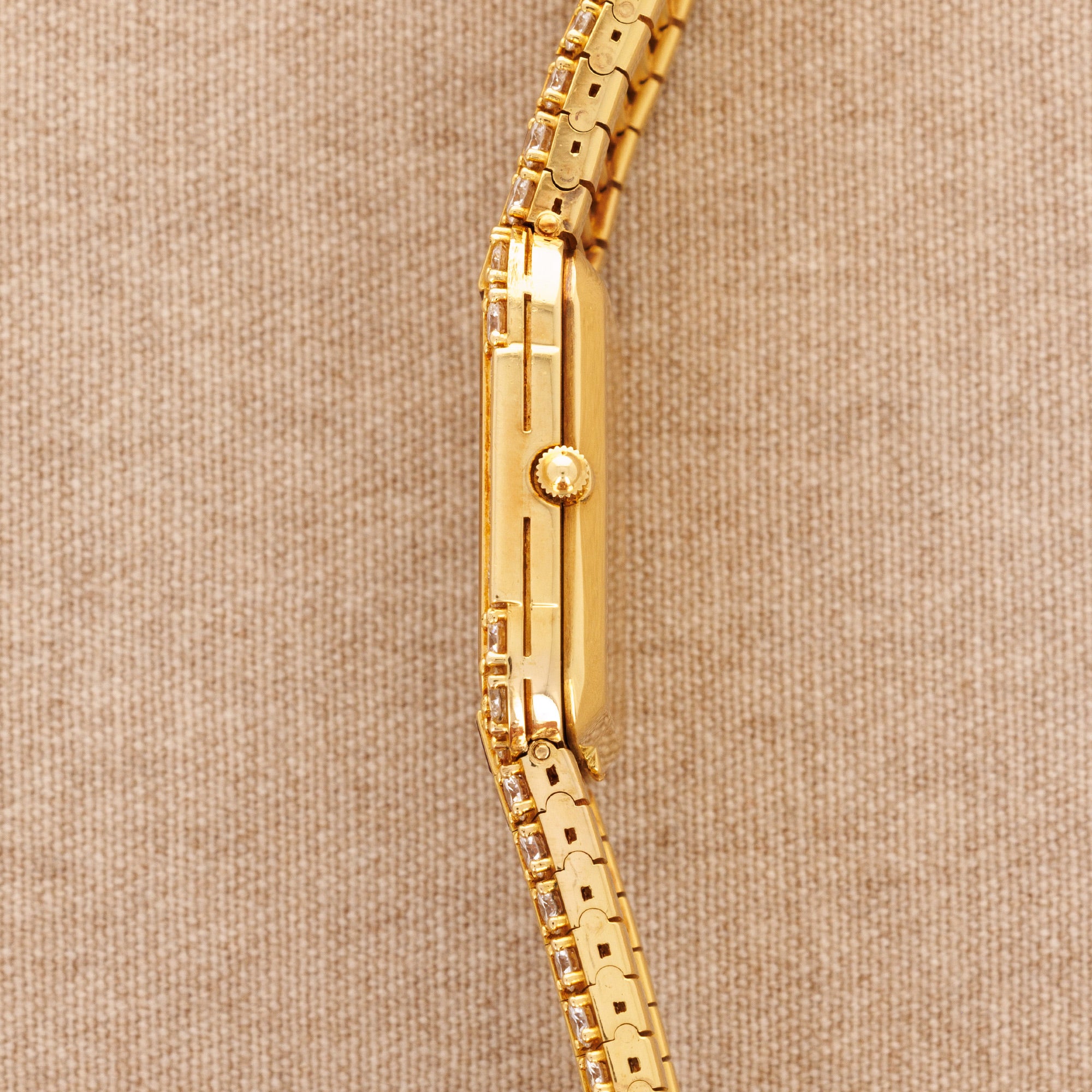 Patek Philippe Yellow Gold Diamond & Ruby Watch Ref. 3968