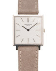 Patek Philippe White Gold Square Watch Ref. 3430
