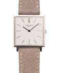 Patek Philippe White Gold Square Watch Ref. 3430
