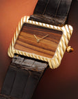 Gerald Genta - Gerald Genta Yellow Gold Wood Dial Watch - The Keystone Watches