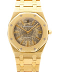 Audemars Piguet Yellow Gold Royal Oak Watch Ref. 4100 with Tropical Dial