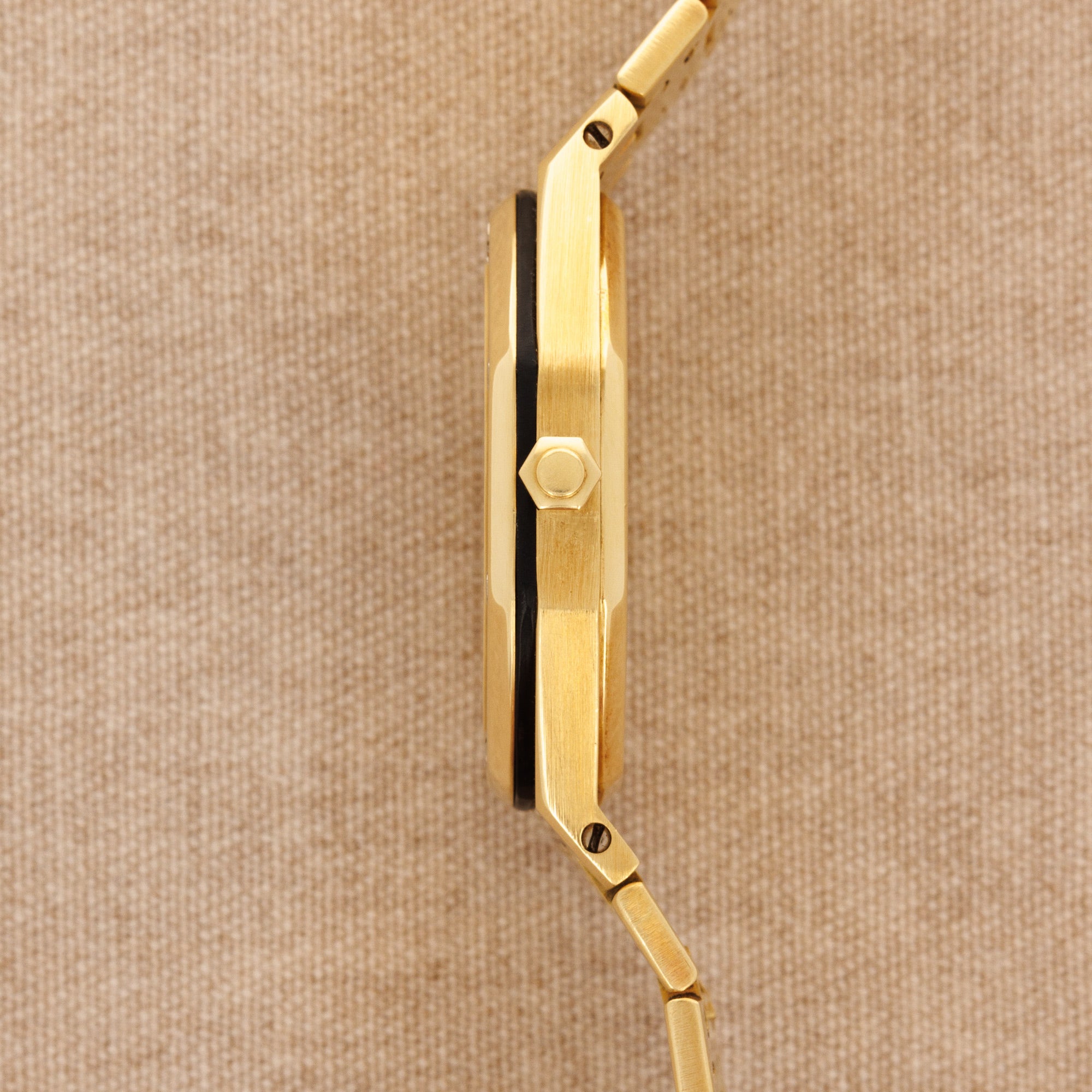 Audemars Piguet Yellow Gold Royal Oak Watch Ref. 4100 with Tropical Dial