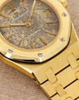 Audemars Piguet Yellow Gold Royal Oak Watch Ref. 4100 with Tropical Dial