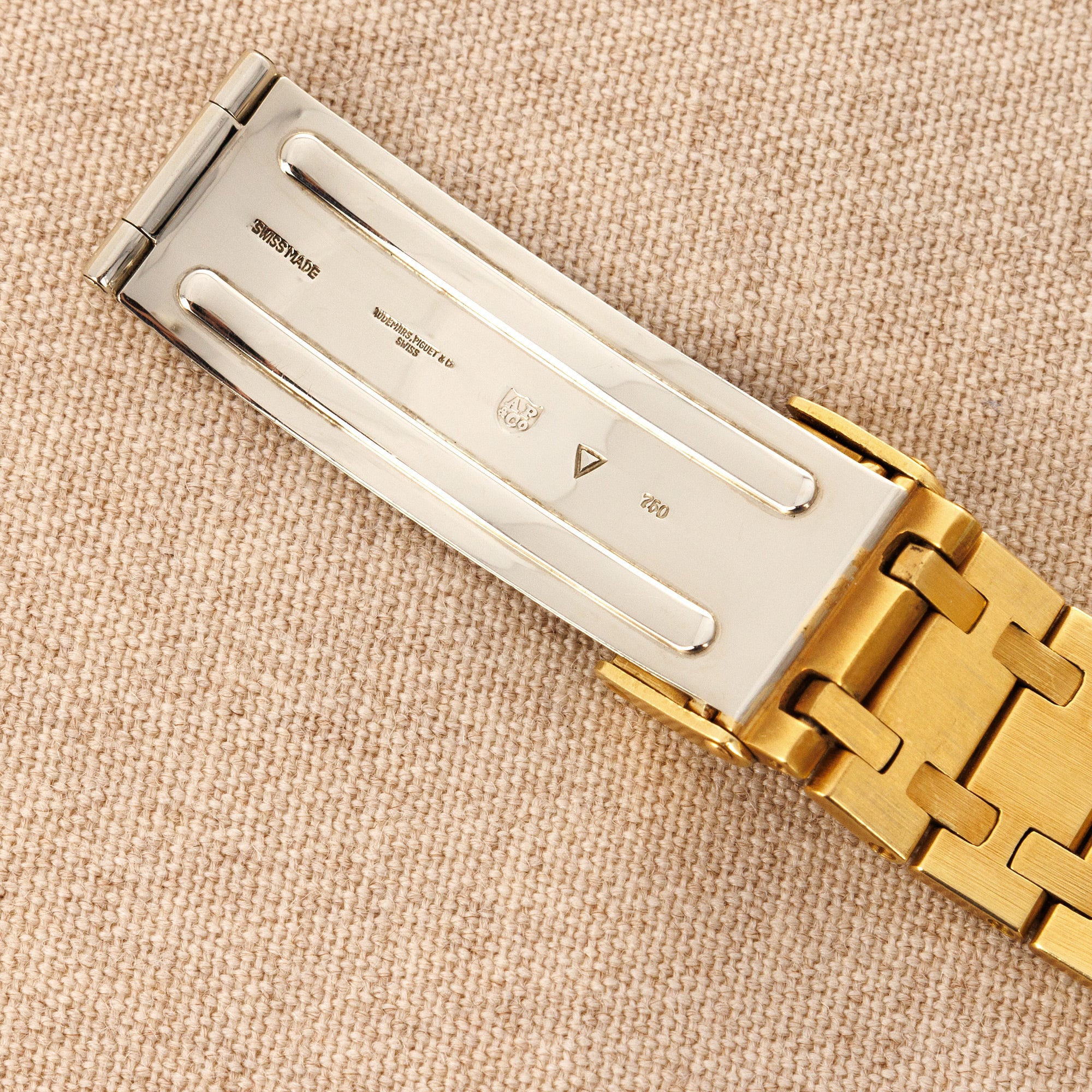 Audemars Piguet Yellow Gold Royal Oak Watch Ref. 4100 with Tropical Dial