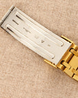 Audemars Piguet Yellow Gold Royal Oak Watch Ref. 4100 with Tropical Dial