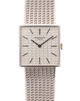 Patek Philippe White Gold Square Watch Ref. 3430