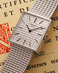 Patek Philippe White Gold Square Watch Ref. 3430