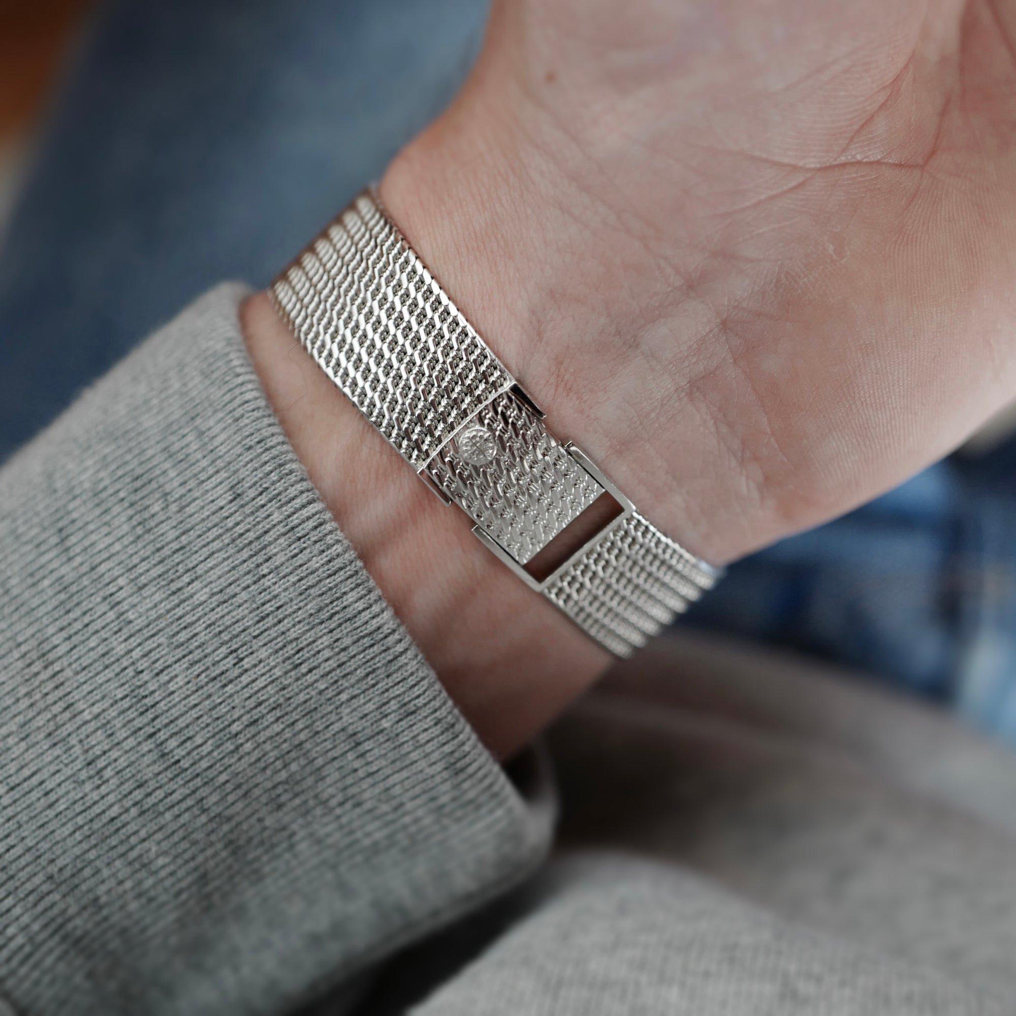 Patek Philippe White Gold Square Watch Ref. 3430