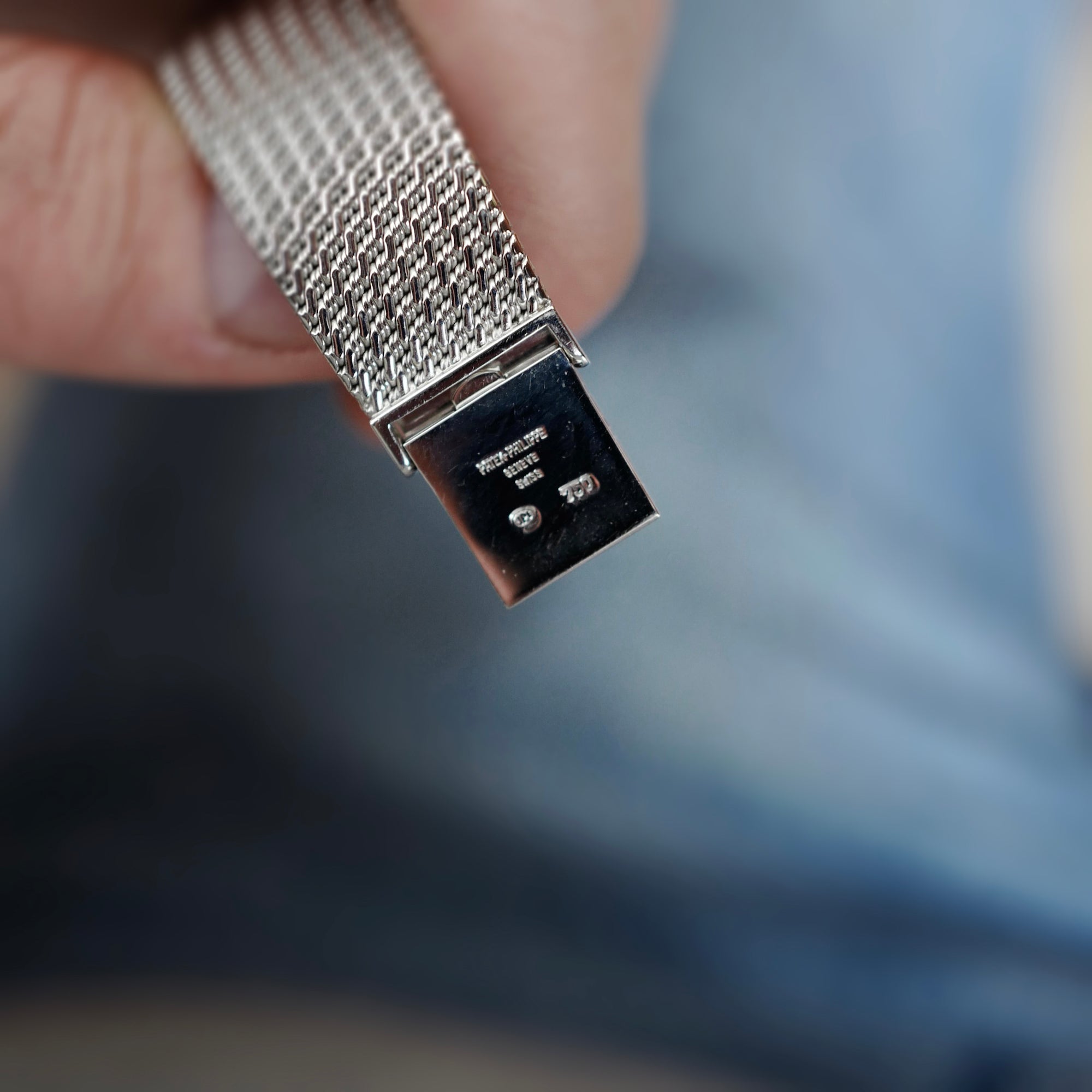 Patek Philippe White Gold Square Watch Ref. 3430