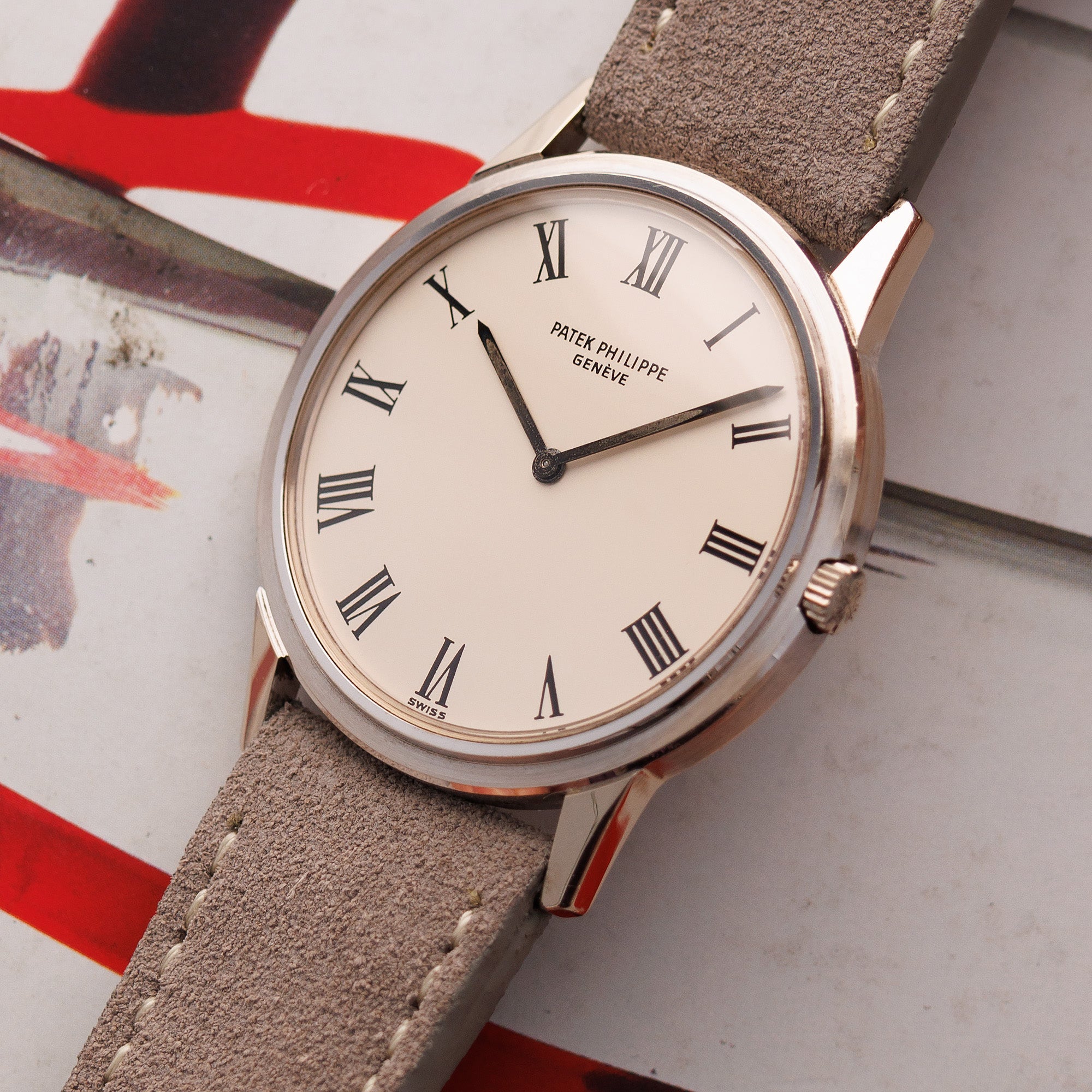 Patek Philippe White Gold Calatrava Ref. 3591