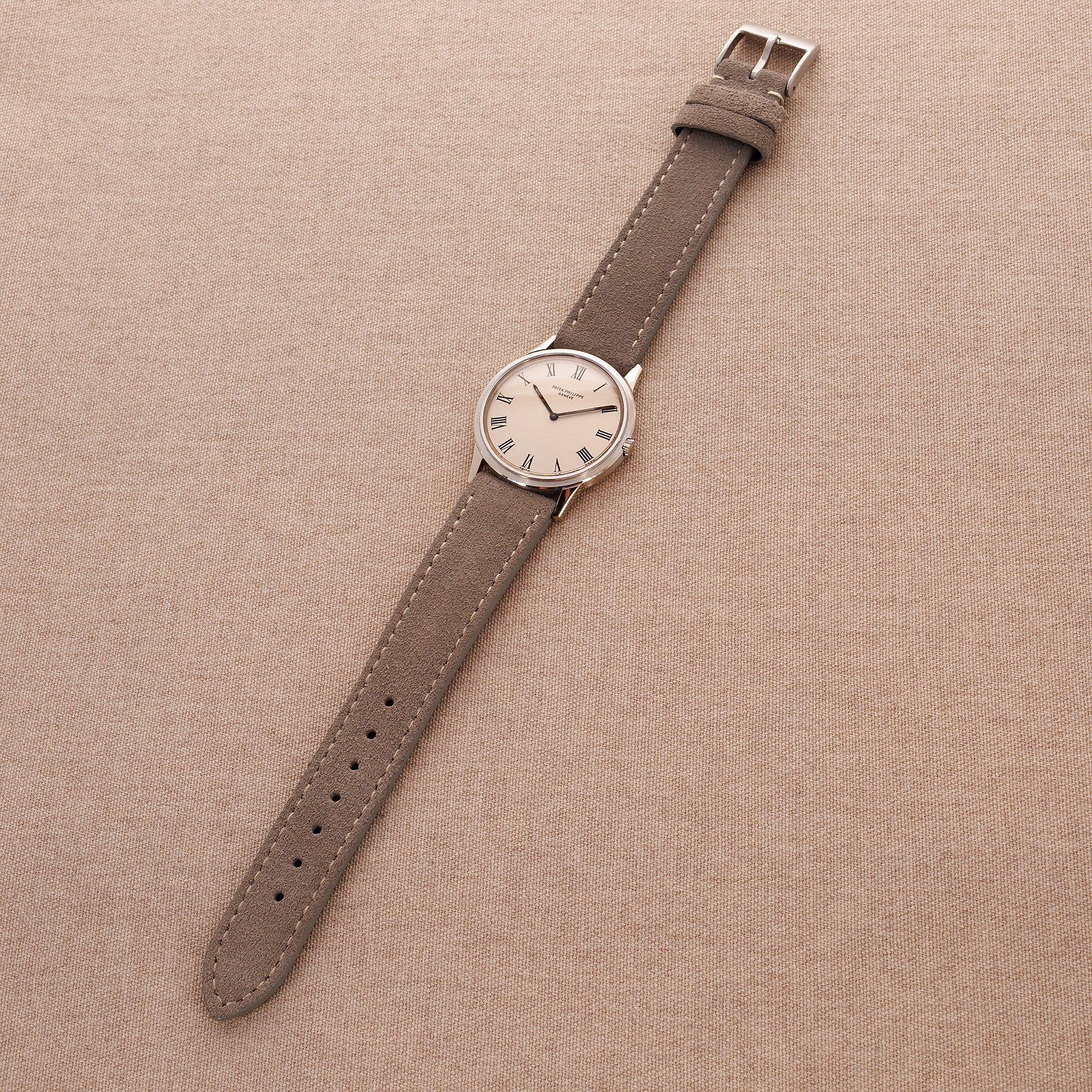 Patek Philippe White Gold Calatrava Ref. 3591