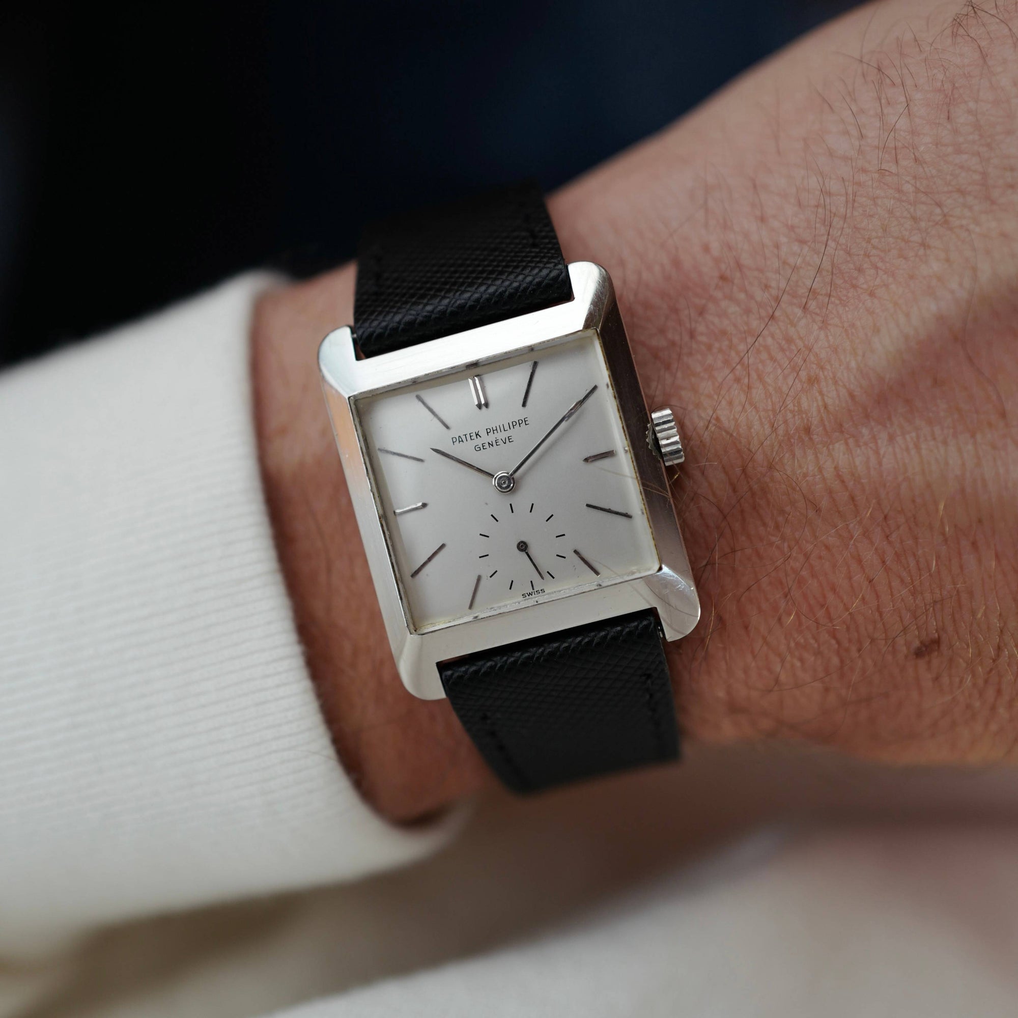 Patek Philippe Platinum Square Watch Ref. 2488
