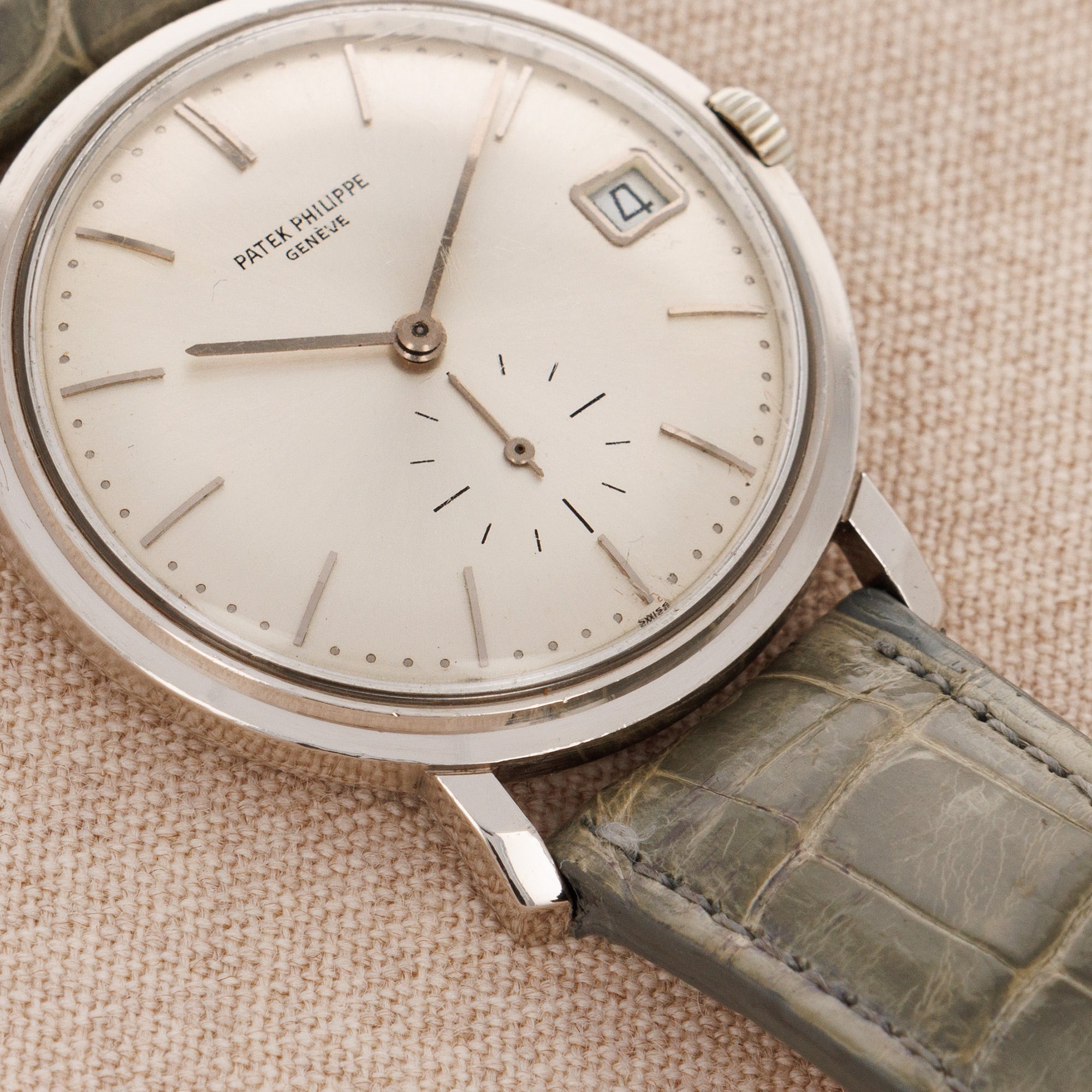 Patek Philippe White Gold Calatrava Ref. 3445