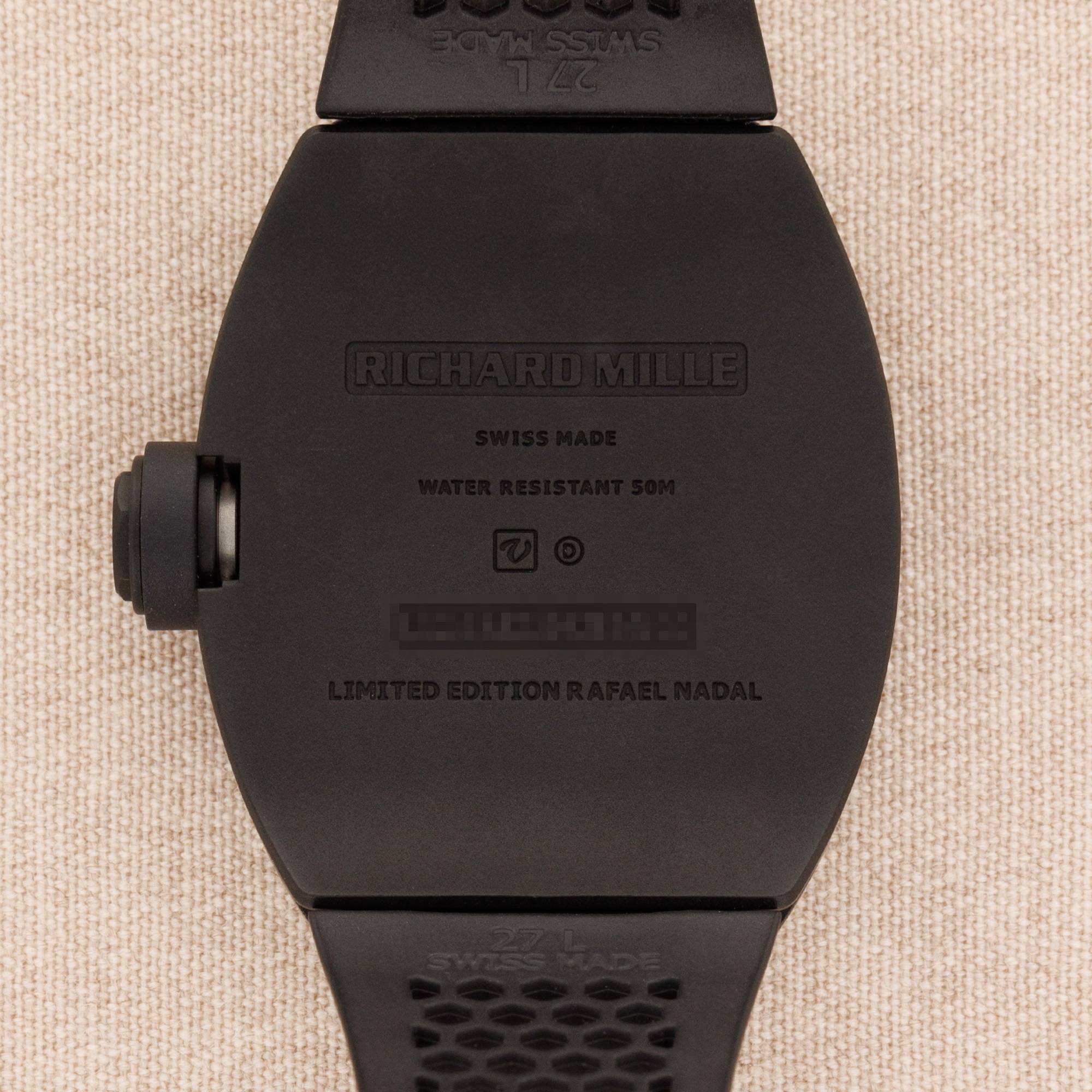 Richard Mille - Richard Mille Tourbillon First Edition Rafael Nadal RM27 - The Keystone Watches