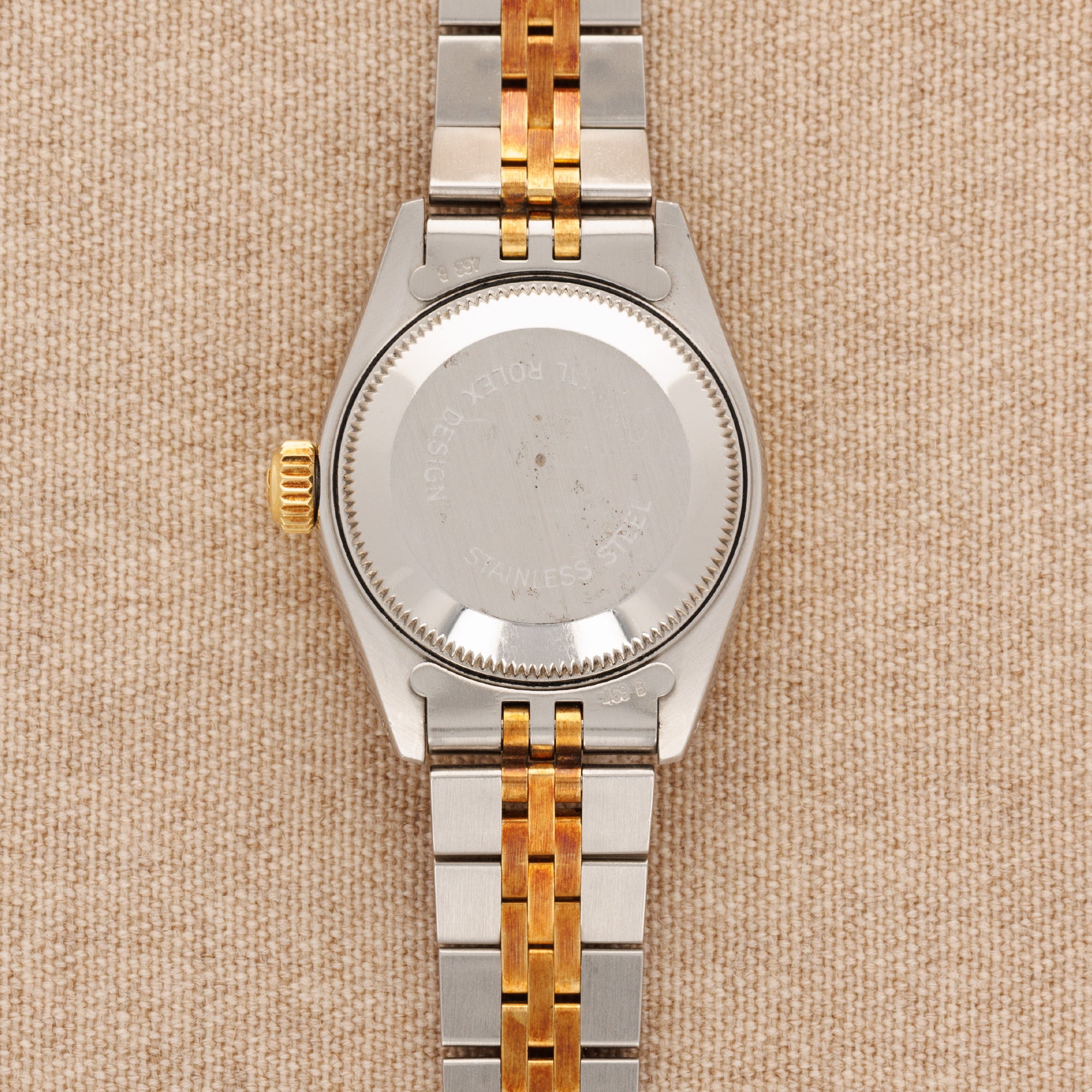 Rolex Two-Tone Datejust ref 69173 with Tiffany Dial