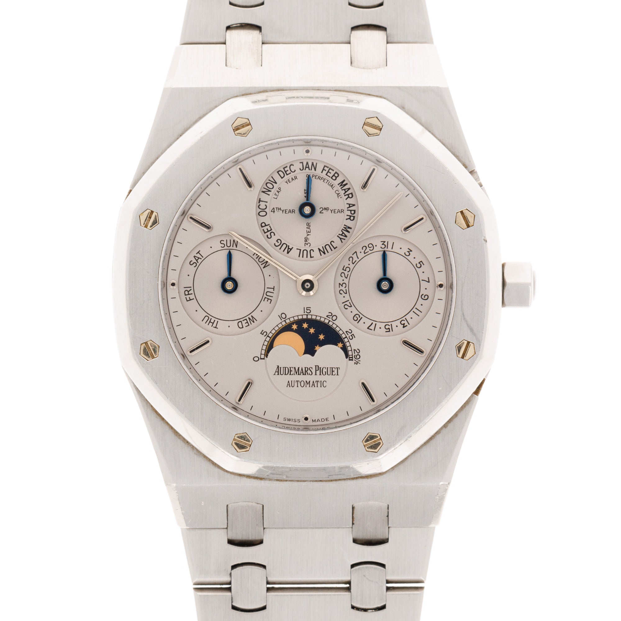 Audemars Piguet Steel Royal Oak Quantieme Perpetual Ref. 25820