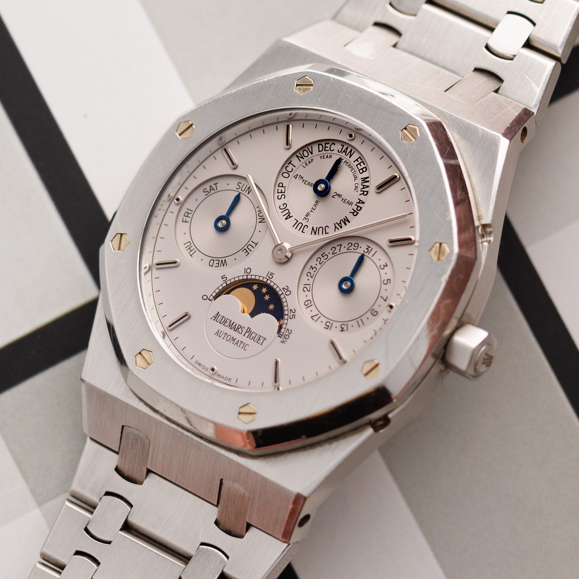 Audemars Piguet Steel Royal Oak Quantieme Perpetual Ref. 25820