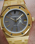 Audemars Piguet Yellow Gold Royal Oak Watch Ref. 4100 with Khanjar Emblem of Oman (Private Sale)