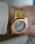 Audemars Piguet Yellow Gold Royal Oak Watch Ref. 4100 with Khanjar Emblem of Oman (Private Sale)