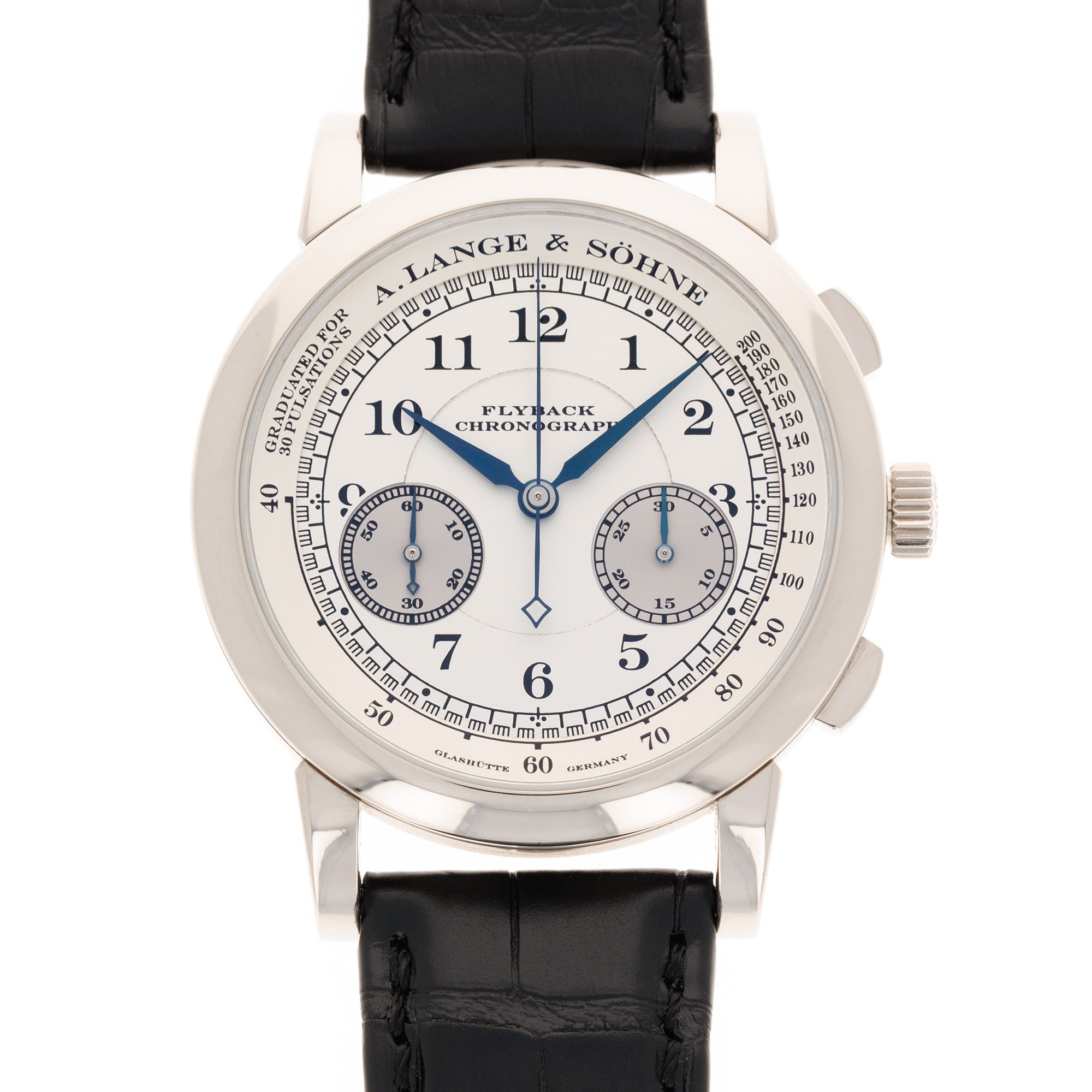 A. Lange & Sohne White Gold Flyback Chronograph Ref. 401.026