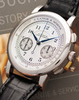 A. Lange & Sohne White Gold Flyback Chronograph Ref. 401.026