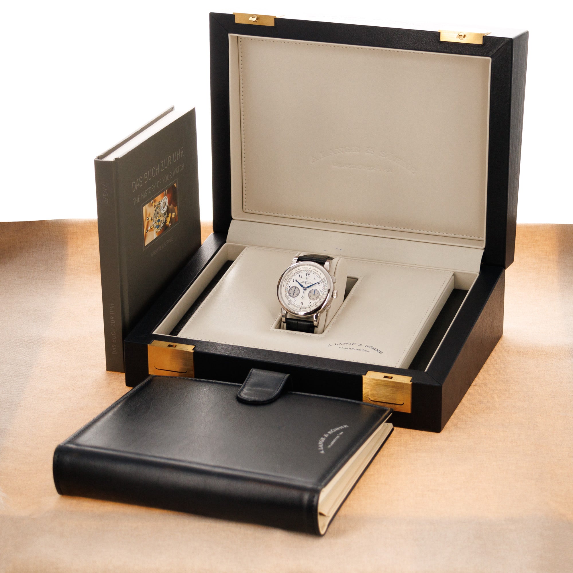 A. Lange & Sohne White Gold Flyback Chronograph Ref. 401.026