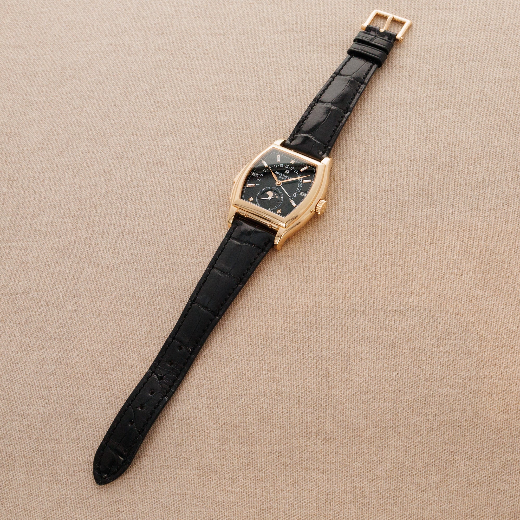 Patek Philippe - Patek Philippe Rose Gold Perpetual Calendar Minute Repeater Watch Ref. 5013  (Private Sale) - The Keystone Watches