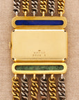 Chopard Yellow Gold Lapis & Nephrite Watch