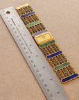 Chopard Yellow Gold Lapis & Nephrite Watch